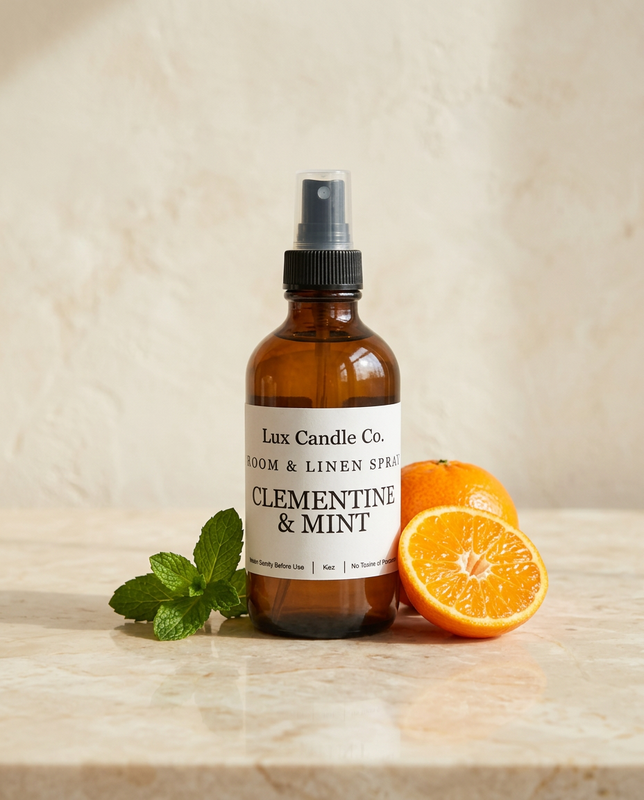 Clementine & Mint Room & Linen Spray